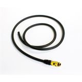 Furtun pentru pompa de podea Lezyne, mandrina cu filet flexibil ABS si conectori