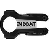 Pipa ghidon Truvativ Descendant 0mm Rise 35mm clamp 40mm Length 1-1/8 Steerer negru on negru