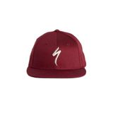 Sapca Specialized Flat Rim Garnet Red / Birch White