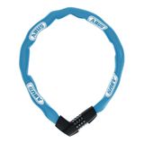 Antifurt Bicicleta Lant cu cifru ABUS Tresor AQUA 1385/85, albastru