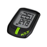 Kilometraj Bicicleta Kellys Direct, cu fir, negru-verde