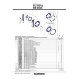 Foaie angrenaj Pedalier Shimano FC-T4010 26T