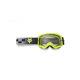 Ochelari Full-Face MTB Fox Main Collect Gri-Galben