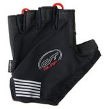 Manusi Bicicleta Scurte Contec SLAP Gel, negru-rosu