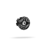 Nuca strangere pipa/star-nut PRO 1-1/8  alloy bk anodized