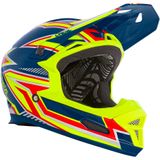 Casca Bicicleta O'Neal Fury Rapid, albastru-galben