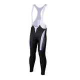 Pantaloni Ciclism Lungi, Bretele, XLC PRO TR-S20, negru-gri