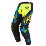 Pantaloni Ciclism Lungi O'Neal Element Villain, neon-galben