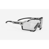 Ochelari Ciclism Rudy Project Cutline Light Grey Matte / ImpactX Photochromic 2 Laser Negru