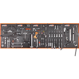 Perete Suport Scule SB PR, pe beton, 8buc, 200x80cm, 80buc carlige