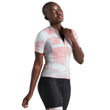 Tricou Ciclism Tehnic Specialized Women's SL Blur SS, Spruce