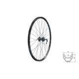 Roata Bicicleta Fata Kellys KLS Draft DSC, 27,5" F, negru