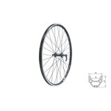 Roata Bicicleta Fata Kellys KLS DRAFT, V-brake, F, 26", negru