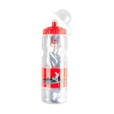 Bidon Apa Bicicleta plastic Termos M-WAVE "PBO 400-ISO", rosu