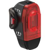 Far Bicicleta Spate Lezyne KTV PRO Alert StVZO rosu LED, negru