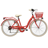 City Bike Adriatica Panda, 6S, 26, Rosu