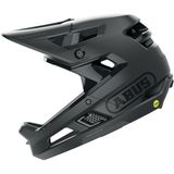 Casca Bicicleta FullFace MTB Abus Airdrop MIPS Velvet Negru