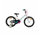 Bicicleta cu Roti Ajutatoare Cross Daisy, 20, Alb