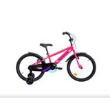 Bicicleta Copii cu Roti Ajutatoare Cross Daisy MF 20 Roz Unisize