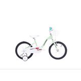 Bicicleta Copii cu Roti Ajutatoare Cross Larisa Coaster Brake 16 Verde Unisize