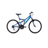 Bicicleta Full Suspension Junior Kenzel Axel, 26, Albastru
