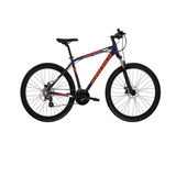 Bicicleta Hardtail Kross Hexagon 3.0, 27.5, albastru-portocaliu