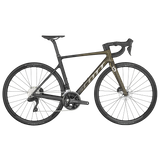 Cursiera Scott Addict RC 40, 28, galben-raw-carbon