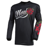 Bluza Ciclism O'Neal Element Women Roses, negru-rosu