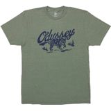 Tricou Ciclism Odyssey Roam olive/albastru