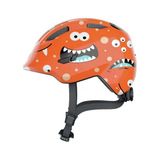 Casca Bicicleta Copii Abus Smiley 3.0 Monster Portocaliu