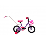 Bicicleta Copii cu Roti Ajutatoare Capriolo Viola 12 Violet-Roz