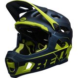 Casca Bicicleta Bell Super DH MIPS blue highvision