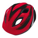 Casca Bicicleta Copii BikeFun Junior, rosu-negru