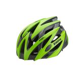 Casca Bicicleta MTB Bikefun Edge, verde-negru