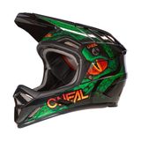 Casca Bicicleta O'Neal Backflip Viper V.23, negru-verde