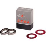 Kit Rulmenti CEMA BB Include 2 rulmenti si 2 covers CEMA 24 mm and GXP - Stainless - Re