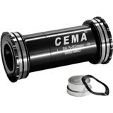 Butuc Pedalier CEMA BB89 pentru Sram GXP W: 89,5 x ID: 41 mm Ceramic - Negru