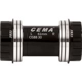Monobloc CEMA OSBB Interlock Shimano SG3 Ceramic COATED Negru Hollowtech II