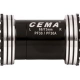 Monobloc CEMA PF30 Interlock BB30 PF30 Keramik Negru Ax 30mm