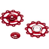 Rotite schimbator Sram 9/10/11V Pulley Full Ceramic - rosu