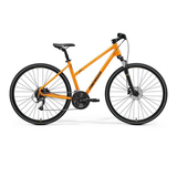 Bicicleta Trekking Merida Crossway 40 Dama, Portocaliu-Negru