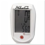 Kilometraj Bicicleta XLC BV-W01 Touch, 16 functii, cu fir, alb