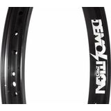 Janta Bicicleta Demolition Felge ZeroPLUS 36H 40mm, negru
