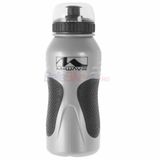 Bidon Apa Bicicleta plastic M-Wave PBO-600ml-NS, non-slip, gri-negru