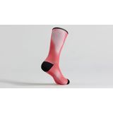 Sosete Ciclism Specialized Soft Air Tall Vivid Coral Distortion