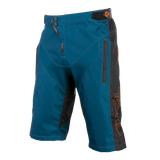 Pantaloni Ciclism Scurti O'Neal Element Fr Hybrid, petrol-portocaliu
