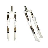 Furca Bicicleta Zoom Forgo 525AMS 27.5 YS-701 100mm Alb