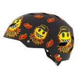 Casca Bicicleta Copii O'Neal Dirt Lid Emoji, negru-galben