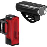 Set Lumini Fata-Spate Lezyne Hecto Pro STVZO 400 Plus si Strip Plus STVZO Negru