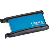 Leviere Lezyne + Kit de pana in cutie de aluminiu, albastru